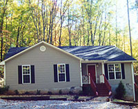  
This spacious two bedroom two bath ranch style home is secluded on 9 Beautiful Wooded Acres with many natural hiking trails and borders the National Forest. The wood burning stove in the living room adds charm to this pet friendly vacation home. The Master bedroom features two double size beds and an adjoining bath. The second bedroom has two twin beds with a common bath across the hall. Relax on the side deck to the sound of a creek and three small waterfalls located on the property or play a game on the ping pong table. You will have Tennis, Community Pool, and Fitness Area access when you rent this home.
 
SUMMER SPECIAL .....$115 PER NIGHT (2 NIGHT MIN)/ $600 PER WEEK
 
Housekeeping Fee - $75.00